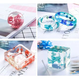 Crystal Epoxy Filler Dry Flower Mixed Nail Stickers Decorations