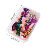 Crystal Epoxy Filler Dry Flower Nail Stickers Resin Filling Material DIY Crafts
