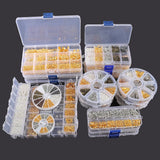 DIY Jewelry Findings Tools Set Jump Rings Lobster Clasps Earring Hooks Beads Kit