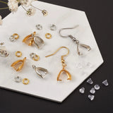 Earring Hooks Ice Pick Bails Jump Rings Ear Nuts DIY Jewelry Kit