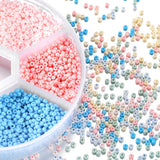 Glass Seed Beads Czech Charm Spacer Kit DIY Jewelry Making Supplies