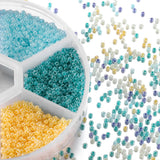 Glass Seed Beads Czech Charm Spacer Kit DIY Jewelry Making Supplies