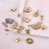 Zinc Alloy Metal Clasp Turn Lock Twist Lock for Leather Crafts