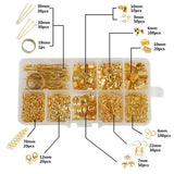 Jewelry Making Kit with Crimp End Clasps, Lobster Clasps, Jump Rings