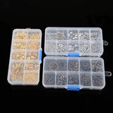 Jewelry Making Kit with Crimp End Clasps, Lobster Clasps, Jump Rings