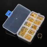Jewelry Making Kit with Crimp End Clasps, Lobster Clasps, Jump Rings