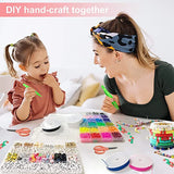 Polymer Clay Acrylic Jewelry Making Kit for DIY Bracelets & Necklaces