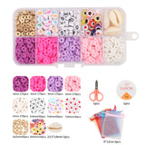 Polymer Clay Acrylic Jewelry Making Kit for DIY Bracelets & Necklaces