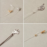 Mixed Brass Crimp Beads and Covers for Jewelry Making