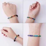 Natural Stone Beading Kit for DIY Chakra Jewelry