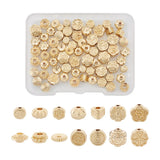 Mixed Shapes Metal Bead Spacers for Jewelry Making