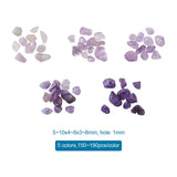 Natural Amethyst Chip Beads Gravel Stone Kit DIY Jewelry Making