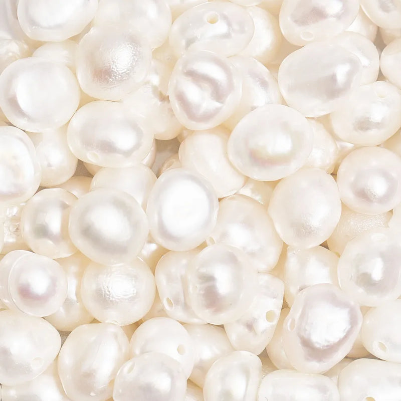 Natural Freshwater Cultured Pearl Beads 0.8mm Hole Loose Bead