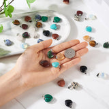 Natural Stone Pendants for Jewelry Making - Assorted Shapes