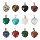 Natural Stone Pendants for Jewelry Making - Assorted Shapes