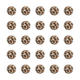 Leopard/Cow Print Wooden Beads for DIY Jewelry Making
