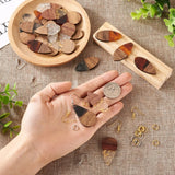 Resin & Walnut Wood Earring Making Kit