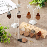Resin & Walnut Wood Earring Making Kit