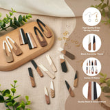 Resin Wood Earring Charms for Jewelry Making