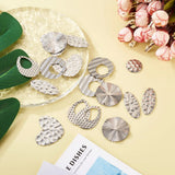 Stainless Steel Pendants Assorted Shapes for Jewelry Making