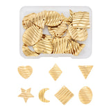 Stainless Steel Pendants Assorted Shapes for Jewelry Making
