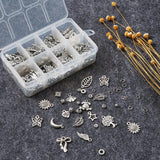 Tibetan Style Bead Metal Spacer Charm Pendant for DIY Jewelry Making
