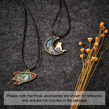 Matte Alloy Bezel Pendants DIY UV Resin Jewelry Mixed Shapes