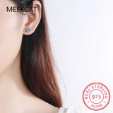 1CT 2CT Moissanite Diamond Ear Studs Earring Sterling Silver