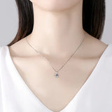 1CT Moissanite Pendant S925 Sterling Silver Jewelry Girl Gift