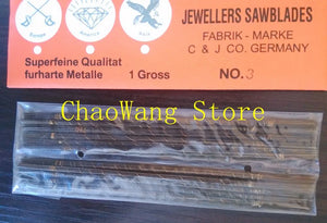 144PCS 3/0 Jewelry SawBlades for Saw Frame