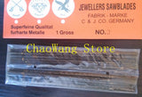 144PCS 3/0 Jewelry SawBlades for Saw Frame
