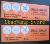 144PCS 3/0 Jewelry SawBlades for Saw Frame