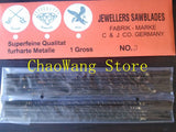 144PCS 3/0 Jewelry SawBlades for Saw Frame