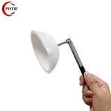 1KG Ceramic Lid With Handle for Melting Furnace Crucible