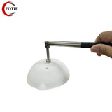 1KG Ceramic Lid With Handle for Melting Furnace Crucible