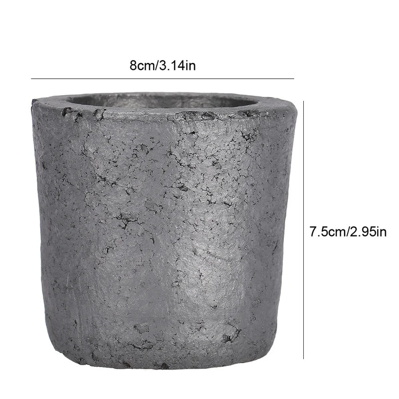 6Kg Silicon Carbide Graphite Crucible for Silver Melting