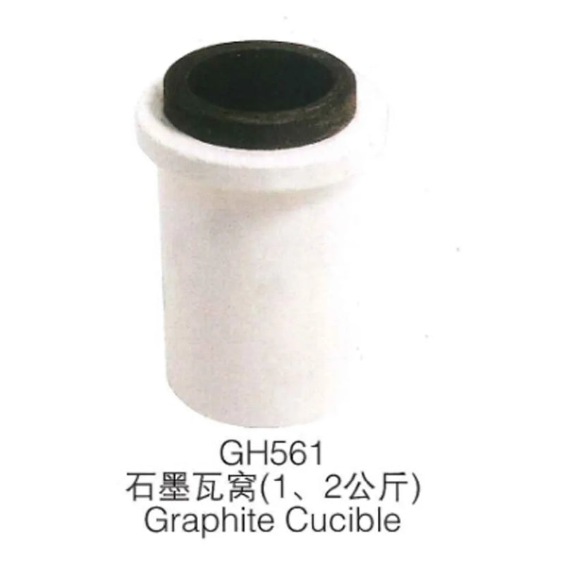 1Kg Graphite Induction Melting Furnace Ceramic Crucible for Silver Casting