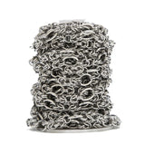 Stainless Steel Heavy Multiple Circles Link Chain 10mm Width