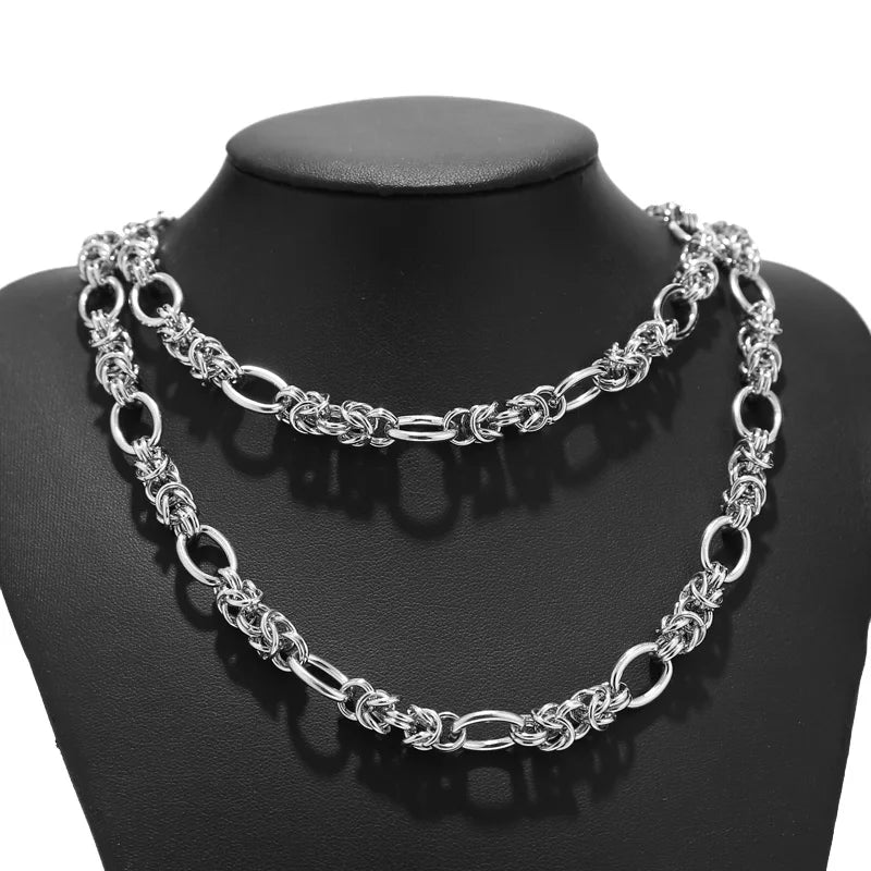 Men's Stainless Steel Heavy Chains Necklace Making