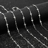 Stainless Steel Cross Chain DIY Jewelry Findings