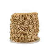 Stainless Steel Link Chain Necklace Bulk Cable 5*7mm Width Chain
