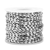 2.5mm Width Stainless Steel Charm Chains for DIY Jewelry Making