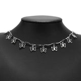 Stainless Steel Butterfly Chains 1mm Link Chain for DIY Jewelry