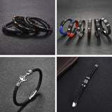 6mm Round Leather Cord for Jewelry Making, 6 Colors