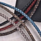 6mm Round Leather Cord for Jewelry Making, 6 Colors