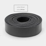 1M Flat Leather Strip Cord Strap for 20*2mm Braclet Necklace Diy