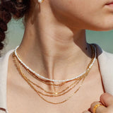 Brass Paperclip Link Chain for DIY Jewelry Making
