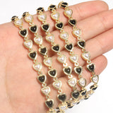 Stainless Steel Devil's Eyes Heart Butterfly Chains for DIY Jewelry