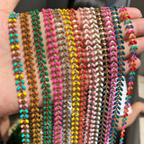 Stainless Steel Dripping Leaves Chains DIY Jewelry Making