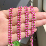 Stainless Steel Dripping Leaves Chains DIY Jewelry Making